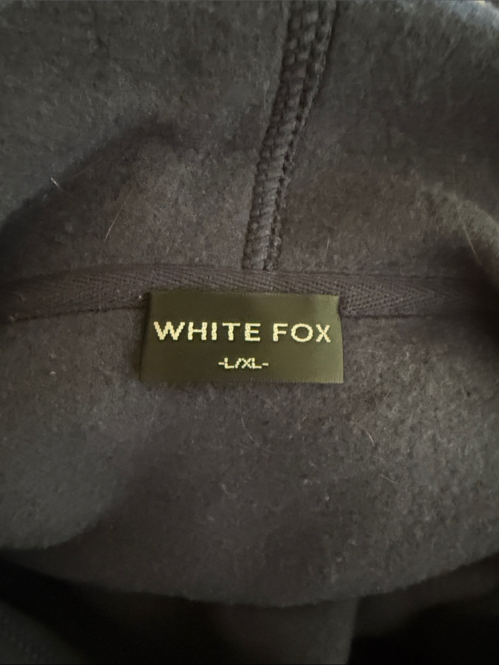 White Fox Navy Sweatshirt - Picture 2 of 3